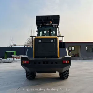 Hot Sale Hzm936 EPA 4WD Construction Machinery 3500kg Compact Articulated Mini Telescopic Wheel Loader thumbnail-5