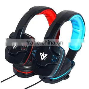 USB Stereo Headphone Set for Computer & Play Station ME333 Blue thumbnail-5