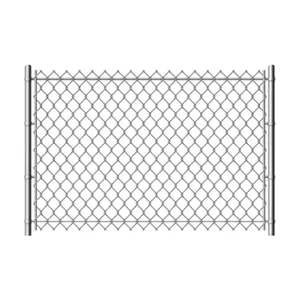 Heavy Duty Chain Link Fence Galvanized Steel Security Fence for Construction Site, Sports Field, and Residential Property thumbnail-1