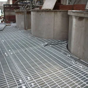 Hot-Dipped Galvanized Flat Bar Steel Grating for Outdoor Use thumbnail-2
