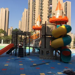 Kindergarten Wooden Climbing Slide thumbnail-2
