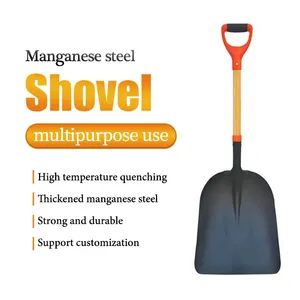 Tempered Steel Field Shovel for Garden Work and Trenching for Wholesale Buyers in Africa With Factory Direct Bulk Supply thumbnail-3