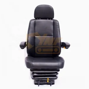 New 1 Ton Mini Excavator Operator Seat With Armrests Made of Steel Compatible Models EC210B EC240B EC330B EC290B EC360B EC460B thumbnail-1