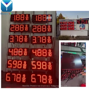 OEM ODM Programmable Digital Petrol Price Display Outdoor Weatherproof LED Gas Price Sign Supplier thumbnail-4