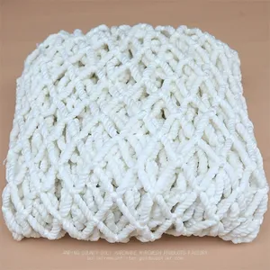 Polyester Webbing Cargo Net for Transportation, 4:1 Safety Factor, 100mm Webbing Width, Tested to 10000kg thumbnail-2