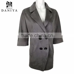 2015 New Fashion Spring Women Slim Blazer Coat Casual Jackets Long Sleeve Suit Outerwear thumbnail-1