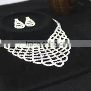 2015 New Products Fashion Women Wedding Crystal Jewelry Set thumbnail-3