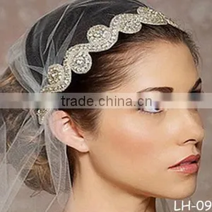 Brides With Diamond Hair Band The Bride Headdress The Bride Hair Hoop Sell Like Hot Cakes thumbnail-1