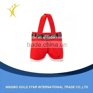 2016 Hot Sale Santa Claus Pants Christmas Candy Bag thumbnail-1