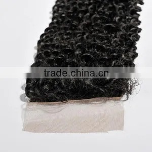 Cheap Human Peruvian Hair Lace Closures Silk Base Closures Lace Frontal Ear to Ear Lace Closures thumbnail-4