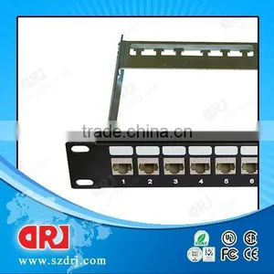 STP Cat6 24 Port Shielded Rj45 Patch Panel thumbnail-2