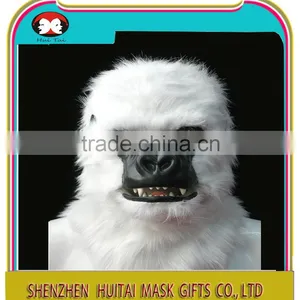 Whoelsale White Chimpanzee Mask 2016 Cheap Party Mask Animal Mask of Gorilla thumbnail-1