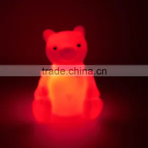 Plastic Honey Bear Plastic Electronic Toys Pvc Vinyl Wild Animal Toy Led Light Bear Toys thumbnail-4