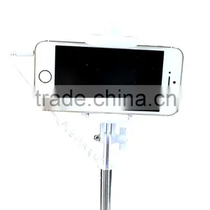 Mini Selfie Stick, Wired Selfie Stick, Flexible Extendable Monopod thumbnail-4
