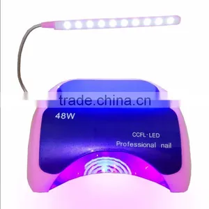 IR Sensor 48W UV LED Nail Lamp CCFL+LED Lights Nail Art Machine thumbnail-4