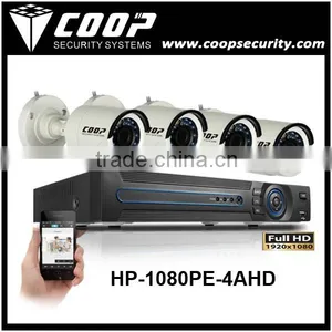 Real Time DVR System AHD PAL NTSC VGA HDMI Hybrid Analog HD DVR 2MP AHD Set 1080P 4CH DVR AHD thumbnail-1