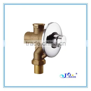 High Quality Brass Body Chrome Plate Finish WC Flush Valve thumbnail-1