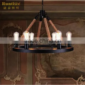Iron Wire Pendant Lamp Hanging Lamp Chandelier Modern Pendant Light Fixtures thumbnail-2