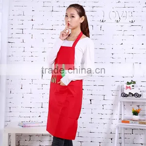 China Supplier Women Kitchen Pocket Apron thumbnail-3