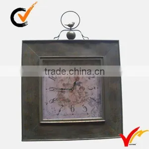 Rustique Anges Vintage Metal Clock thumbnail-1