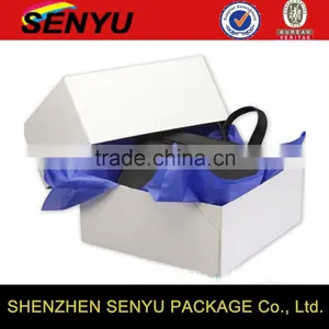 White Paper Custom Printing Luxury Gift Box Packaging for Sale thumbnail-1