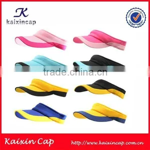 2015 New Fashion High Quality Jean Blank Sun Protection Visor Cap thumbnail-5