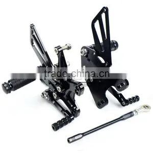 ARS-10R/11 Wholesale Billet Aluminum Motorcycle Rearset Replacement Parts for Kawasaki ZX10R 2011 thumbnail-2