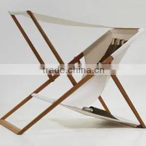 XZ Shape Leisure Folding Wooden Chair Beach thumbnail-3