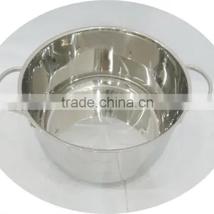 6.1L Wire Welding SS Handle Pot Stainless Steel Stock Pot thumbnail-2