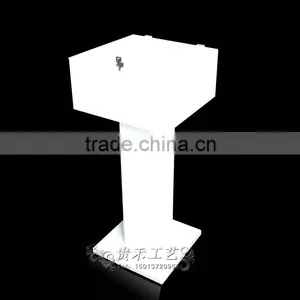 GH-RJ002 Shenzhen Guihe Factory Direct Sale Acrylic Donation Boxes With Locks/customized Donation Boxes thumbnail-2