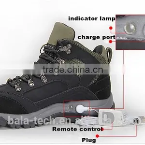 Heated/heating/warm Thermal CE/ROHS Durable Electric Heated/heating Shoe/shoes for Snowmotor/fishing/Hunting thumbnail-1