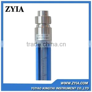 Easy to Read Screw Thread 1/2" Glass Float Natural Gas Flow Meter thumbnail-2