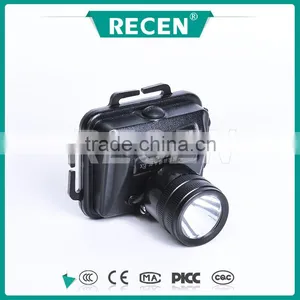 IP65 3w China Factory Alloy Material Rechargeable Explosion-proof Headlight thumbnail-1