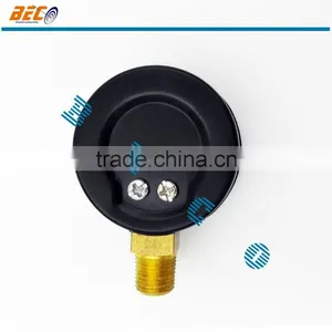 Wide Use Best Black Metal Air Water Pressure Gauge Manometer thumbnail-3