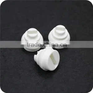 High Temperature Resistance Insulator Electrothermal Ceramic Tube Quartz Tube Steatite Halogen Lamp Ceramic Holder thumbnail-2