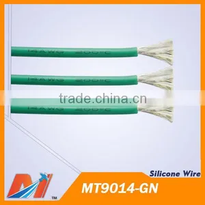 Maytech Insulated Power Silicon Wire 14awg High Flexible Silicone Cable GREEN Color thumbnail-1