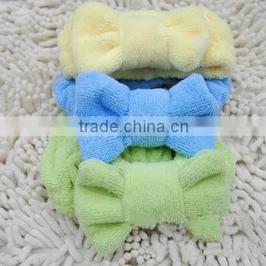 Microfiber Hair Headband With Elastic /hair Band for Relax / Headband for Shower thumbnail-1