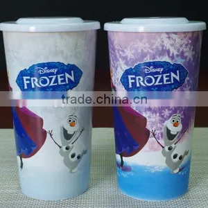Promotional Gift Custom Logo Color Changing Plastic Mug thumbnail-1