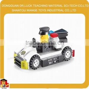 56pcs Mini Police Block Car thumbnail-1