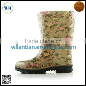 Fashion PVC Garden Rain Boots thumbnail-1