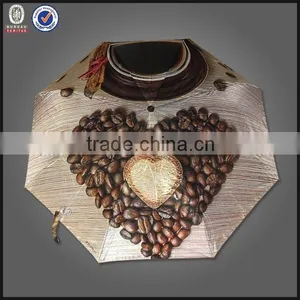 New Product China Supplier Folding Umbrella With Fancy Heart thumbnail-3