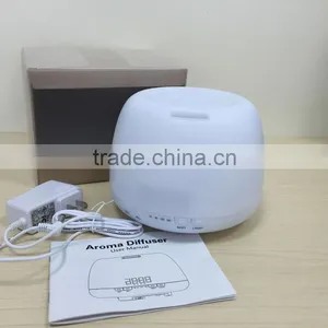 24v 400ml Ultrasonic Aromatherapy Essential Oil Diffuser With Clock thumbnail-6
