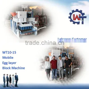 WANTE MACHINERY Semi Automatic Hollow Block Making Machinary thumbnail-2