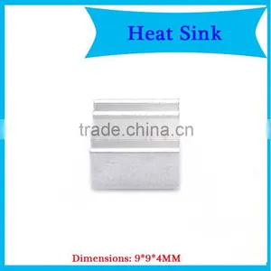 3dprinter Accessory Mini Adhesive Aluminum Radiator Heatsink A4988 Heat Sink 9*9*4MM Prusa i3 3D Printer Stepper Motor Driver thumbnail-1