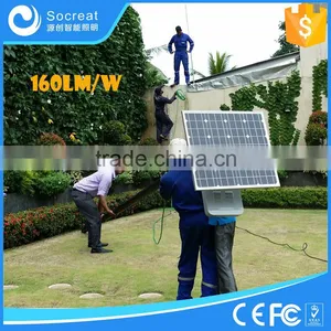 Outdoor Waterproof All in One Solar Street Light 20w 30w 40w Led Solar Lighting With Builtin Solar Panel thumbnail-3