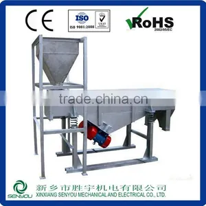 Xinxiang Senyou Vibrating Food Powders Stainless Steel Linear Sifter Machine thumbnail-4