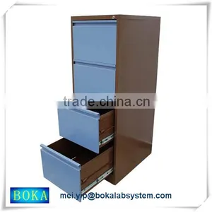 4 Drawer Vertical Cold Rolled Steel Office/Lab Filing Cabinet With Lock Key thumbnail-2
