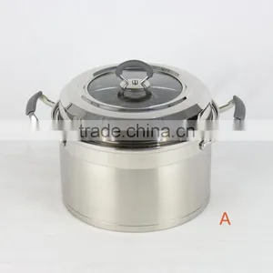 American Style Whole Multi-ply Stainless Cookware - Steamer Pot Series Stock Pot Steamer Pasta Cooker thumbnail-3