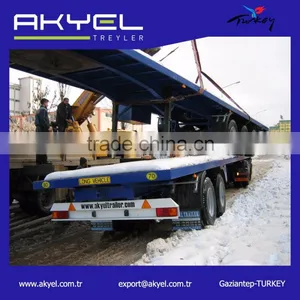 Wholesale 40ft Container Transport Semi Trailer With Container Locks thumbnail-5