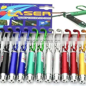 3 in 1 Multifunctional LED Mini Flashlight Infrared Laser Pointer Money Detectors thumbnail-6